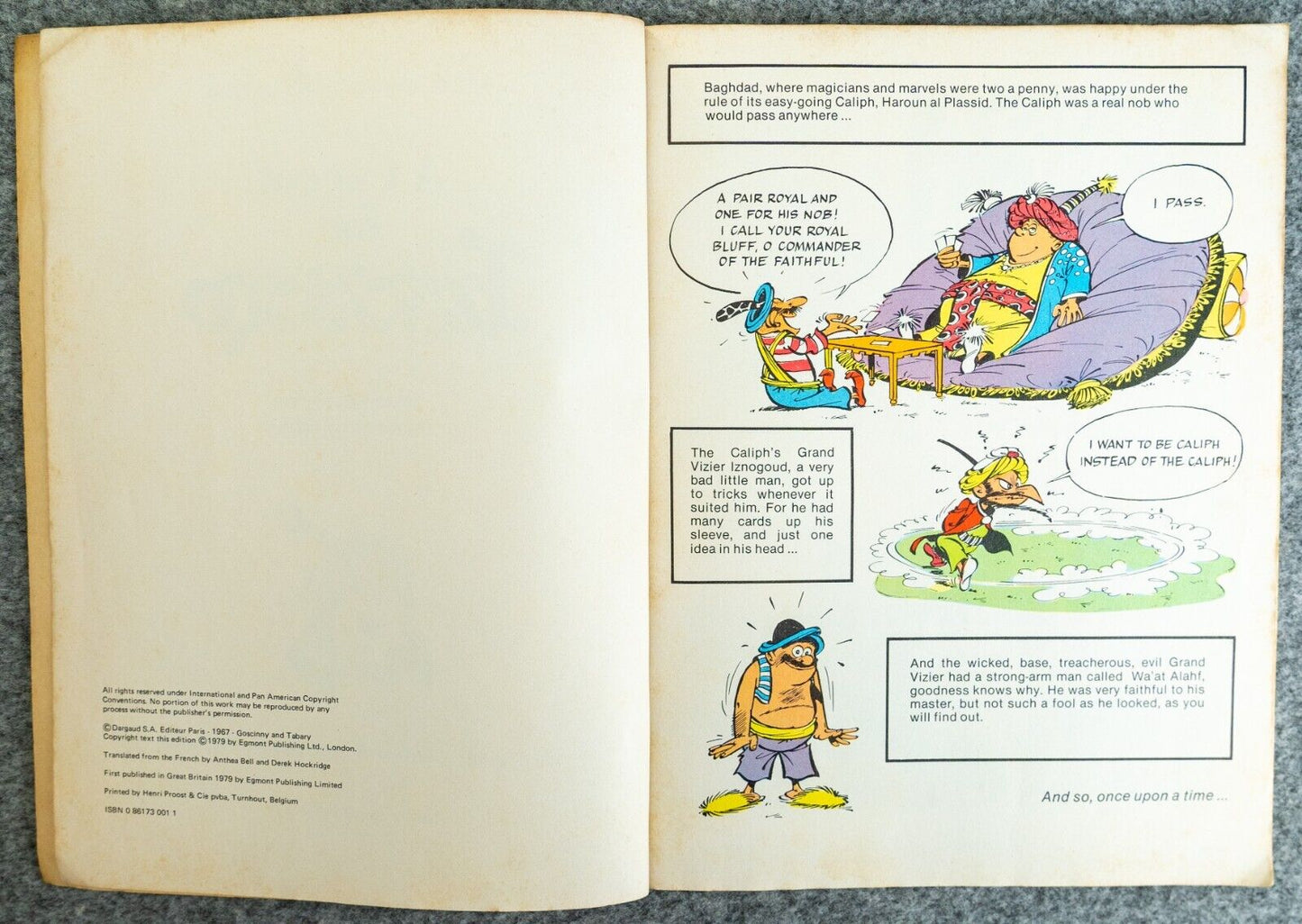 A Carrot for Inzogoud Vintage Comic Book - 1979 Egmont UK Paperback 1st Edition