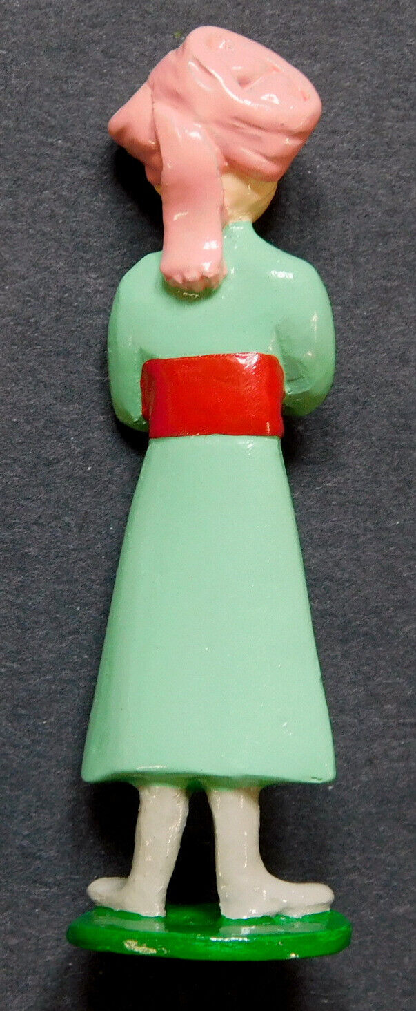 Pixi Tintin Figurine 4523 "Tintin Milou Turban" 1992 Rare Metal Cigars Figure