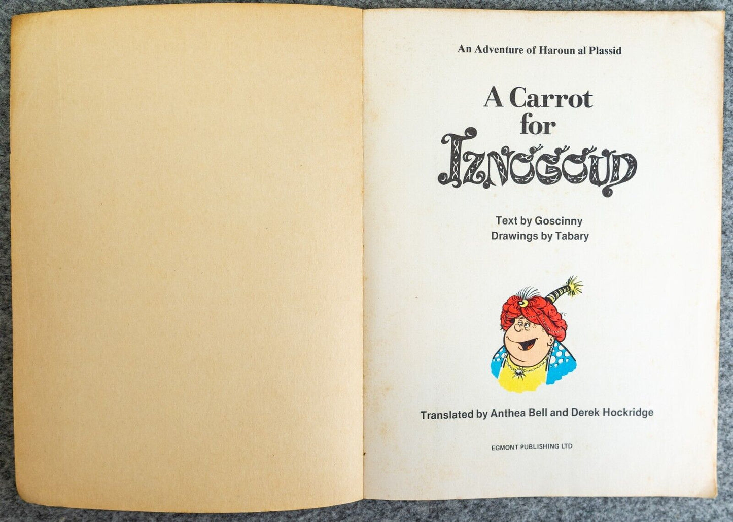 A Carrot for Inzogoud Vintage Comic Book - 1979 Egmont UK Paperback 1st Edition