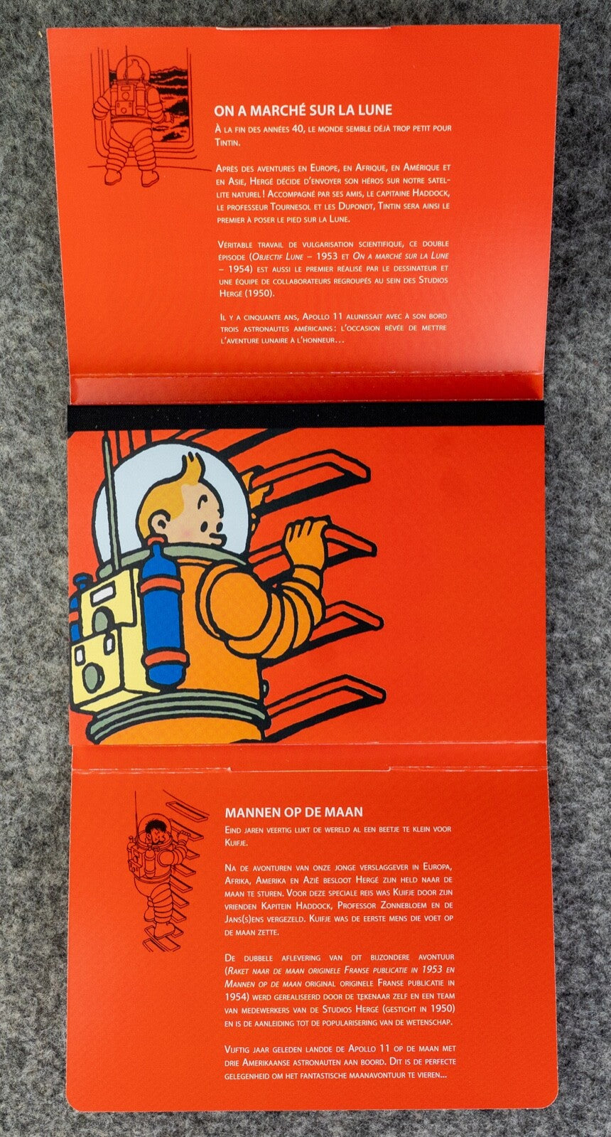 Explorers On The Moon Postcard Set x16 Cards: Herge/Moulinsart Edition