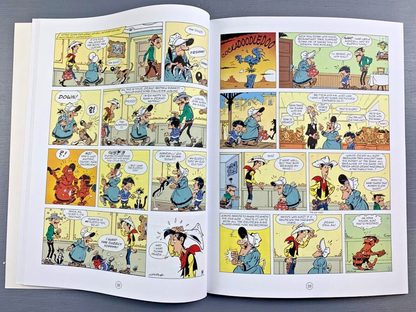 Lucky Luke Volume 78: The Dalton Uncles - Cinebook Paperback UK Comic Book