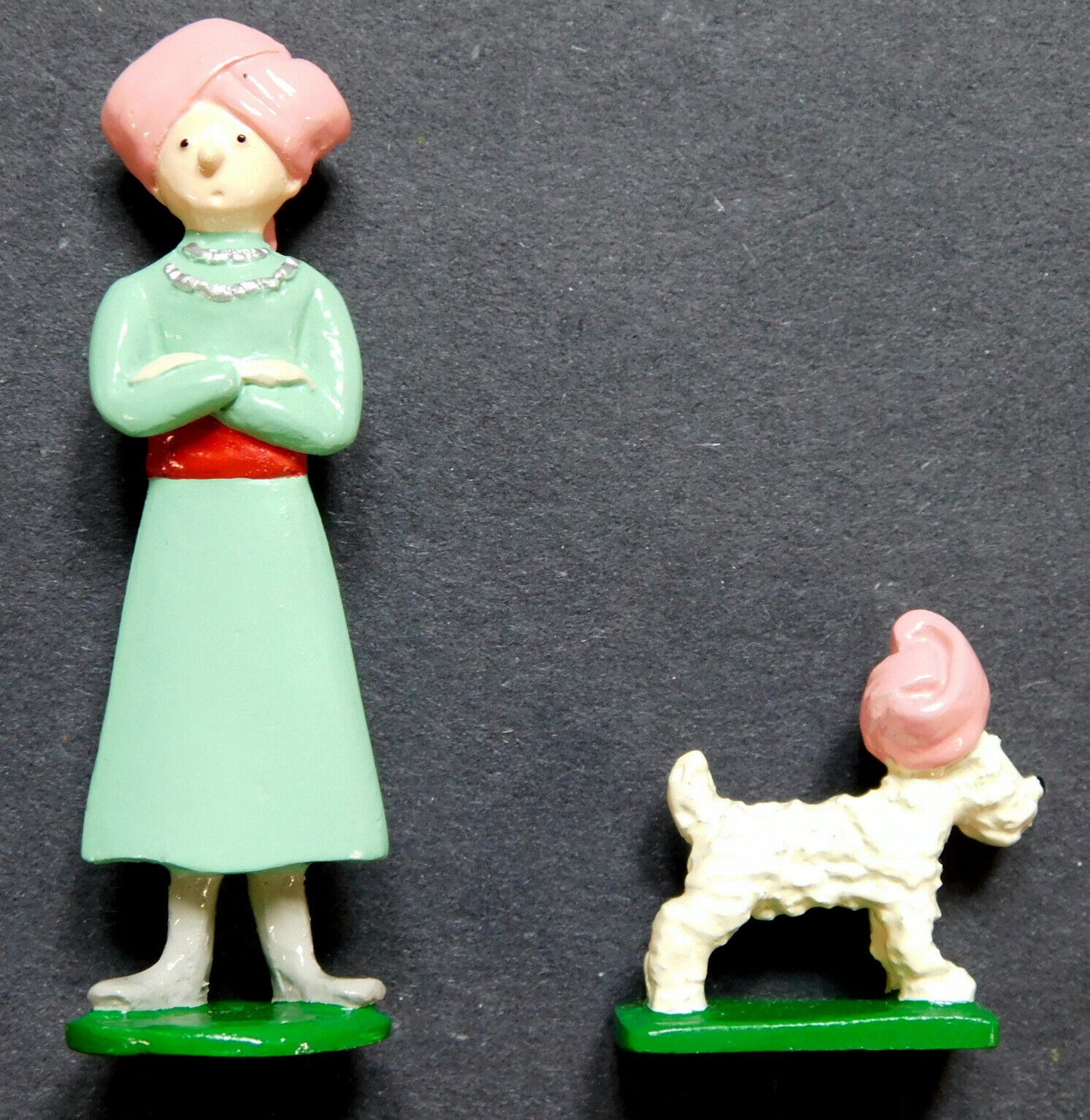 Pixi Tintin Figurine 4523 "Tintin Milou Turban" 1992 Rare Metal Cigars Figure