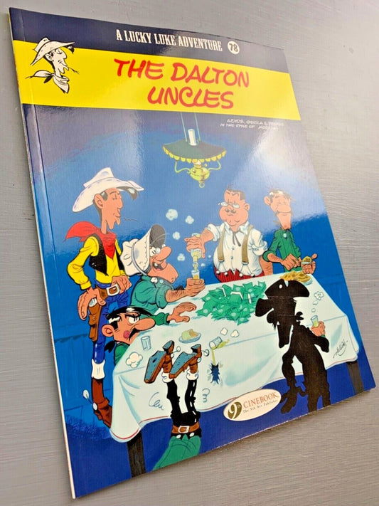 Lucky Luke Volume 78: The Dalton Uncles - Cinebook Paperback UK Comic Book