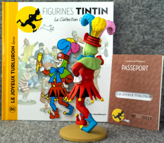Tintin Figurines Officielle # 86 The Dancing Picaro: Picaros Herge model Moulinsart Figure