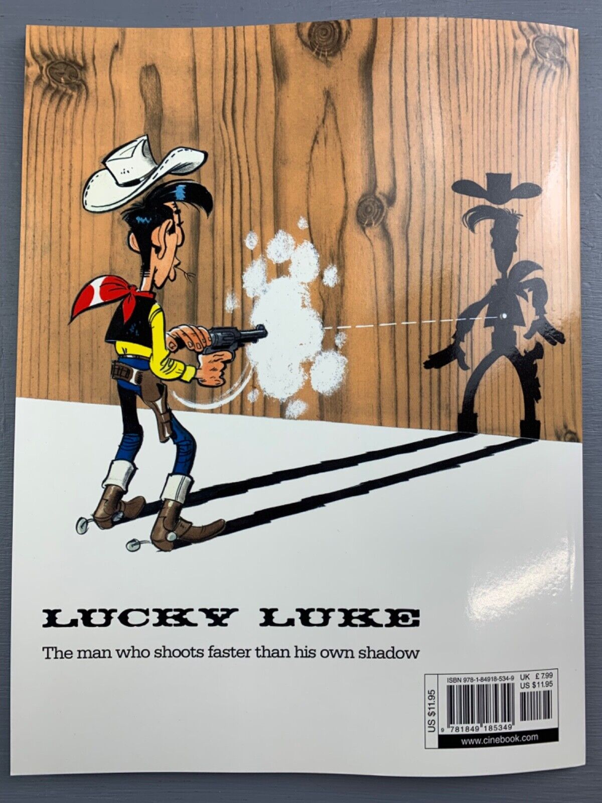 Lucky Luke Volume 75: Rin Tin Can's Inheritance - Cinebook Paperback UK Comic Book