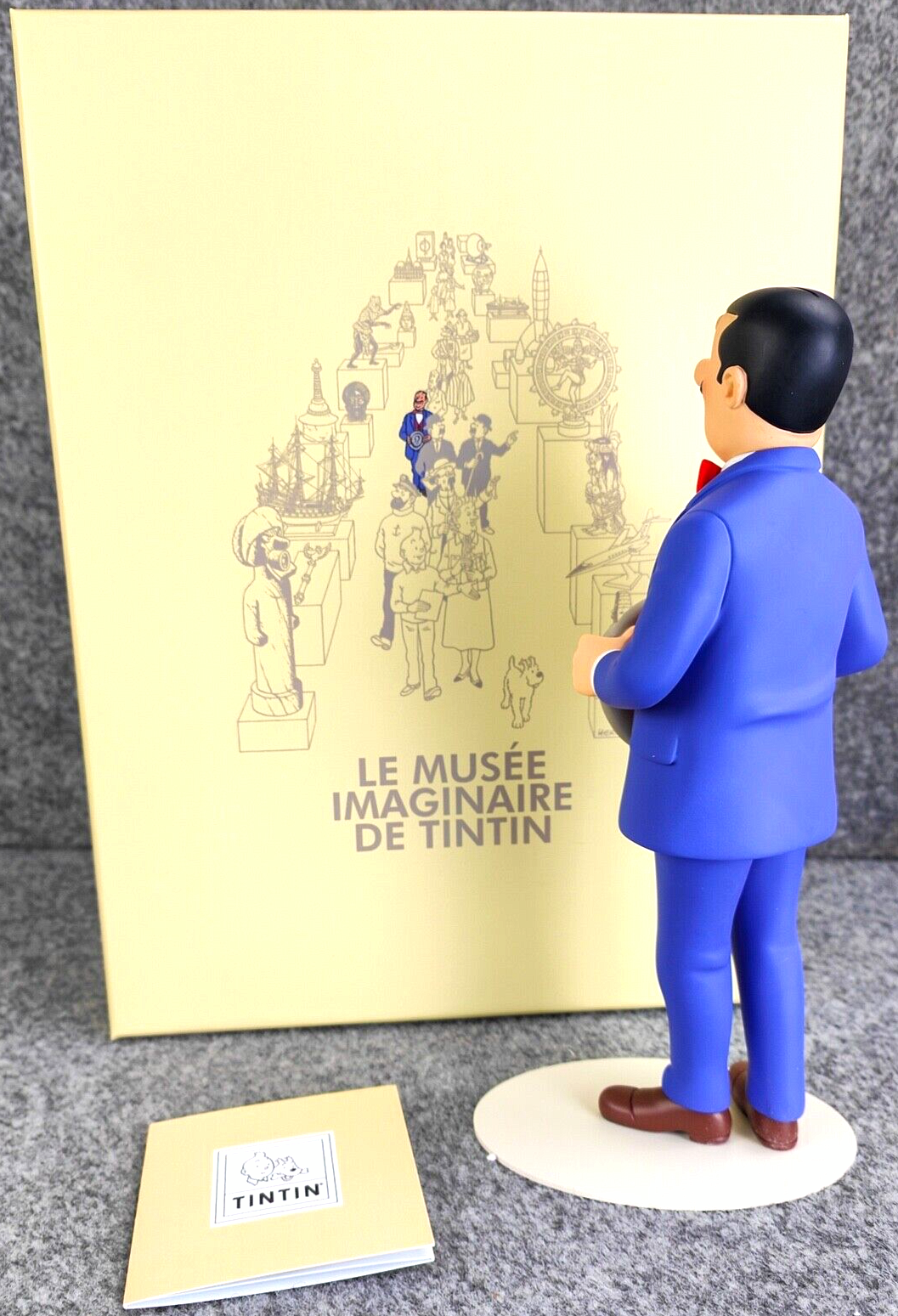 Statuette Moulinsart 46013 Jolyon Wagg Musee Imaginaire 2019 Tintin 25cm Resin