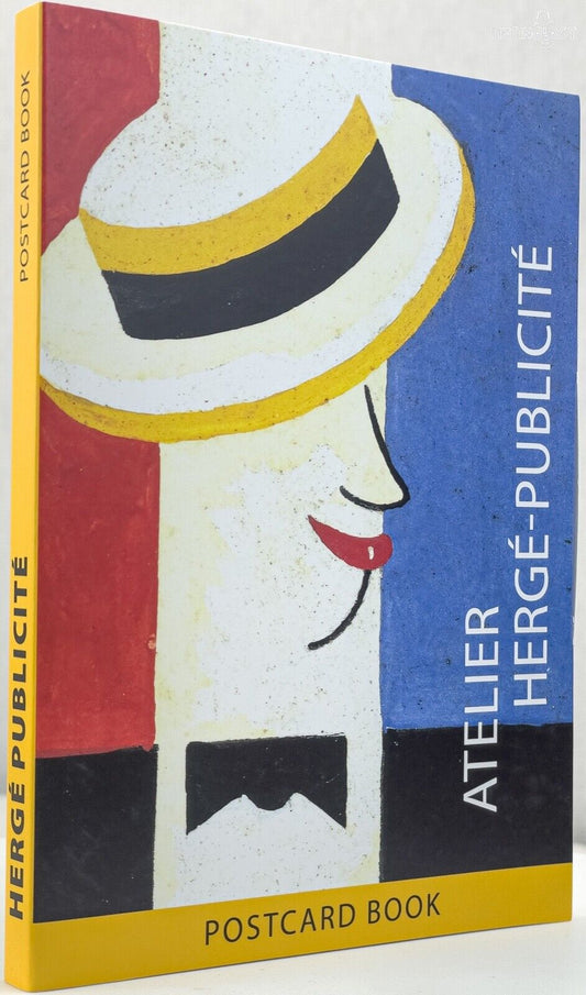 Art Of Herge Postcard Book Set x16 Cards: Herge/Moulisart Edition