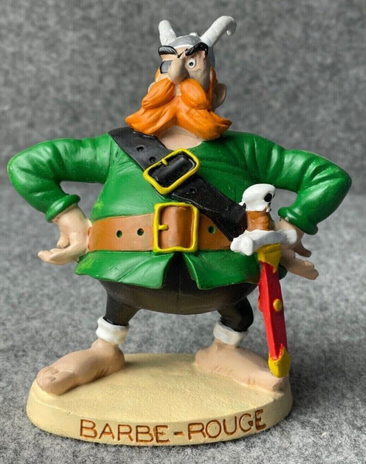 Plastoy Asterix Figurine #10 Barbe Rogue Editions Rene 14cm Model Figure