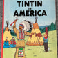 Tintin in America - Tintin Magnet UK Paperback Edition Book 1980s