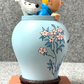 Statuette Moulinsart 46401 La Potiche: Blue Lotus "Les Icones" 2019 Tintin 22cm Resin model