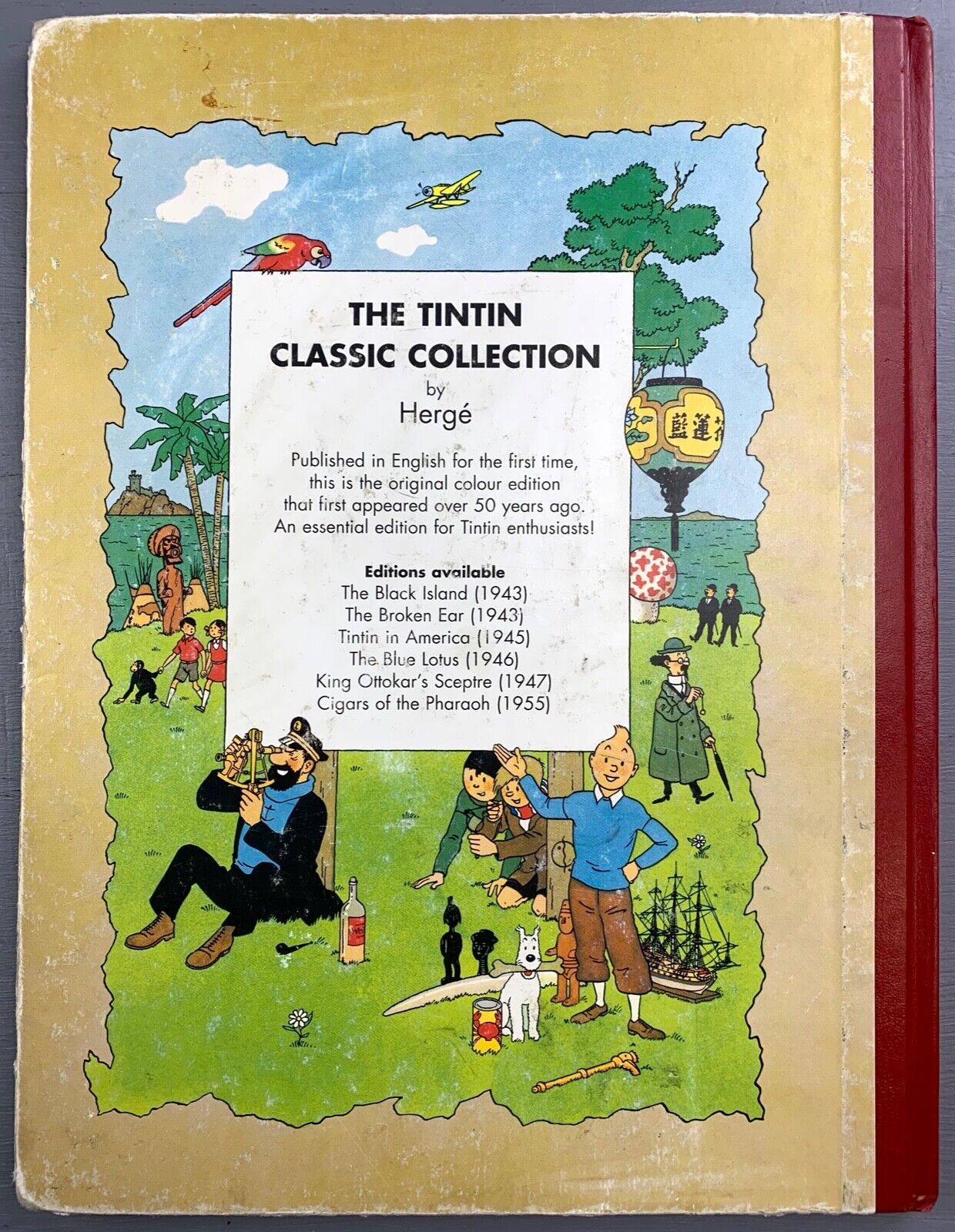 Cigars of the Pharaoh - Egmont 2008 1st UK Colour Facsimile Edition HB book Herge