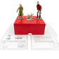 Pixi Tintin Figurine set x3 4525 "Tintin Milou & Ottokar" 1992 Rare Metal Figure