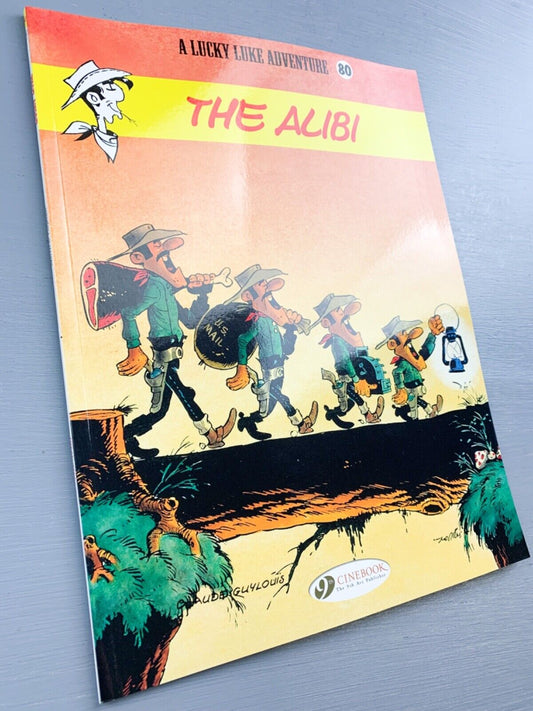 Lucky Luke Volume 80: The Alibi - Cinebook Paperback UK Comic Book