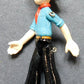 Pixi Tintin Figurine Articulee 2502 "Tintin Cowboy" Amerique 1993 Rare Metal Figure