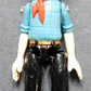 Pixi Tintin Figurine Articulee 2502 "Tintin Cowboy" Amerique 1993 Rare Metal Figure