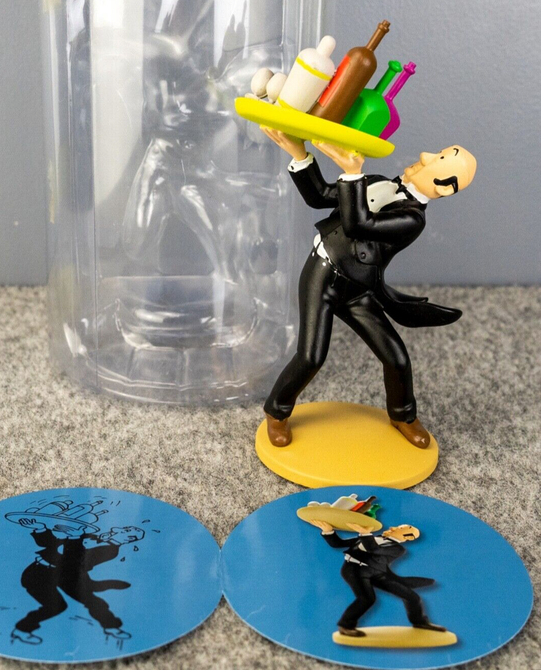 Tintin Figurine Moulinsart 42189 Nestor Slipping 7 Crystal Balls 12cm Figure 18
