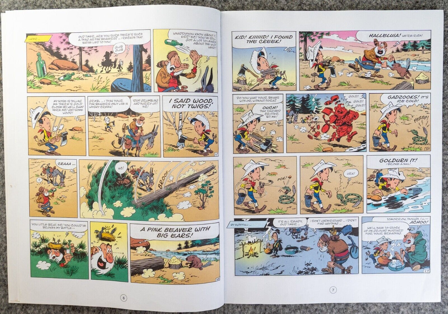 Lucky Luke Volume 69: Kid Lucky - Cinebook Paperback UK Comic Book