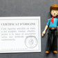 Pixi Tintin Figurine Articulee 2502 "Tintin Cowboy" Amerique 1993 Rare Metal Figure