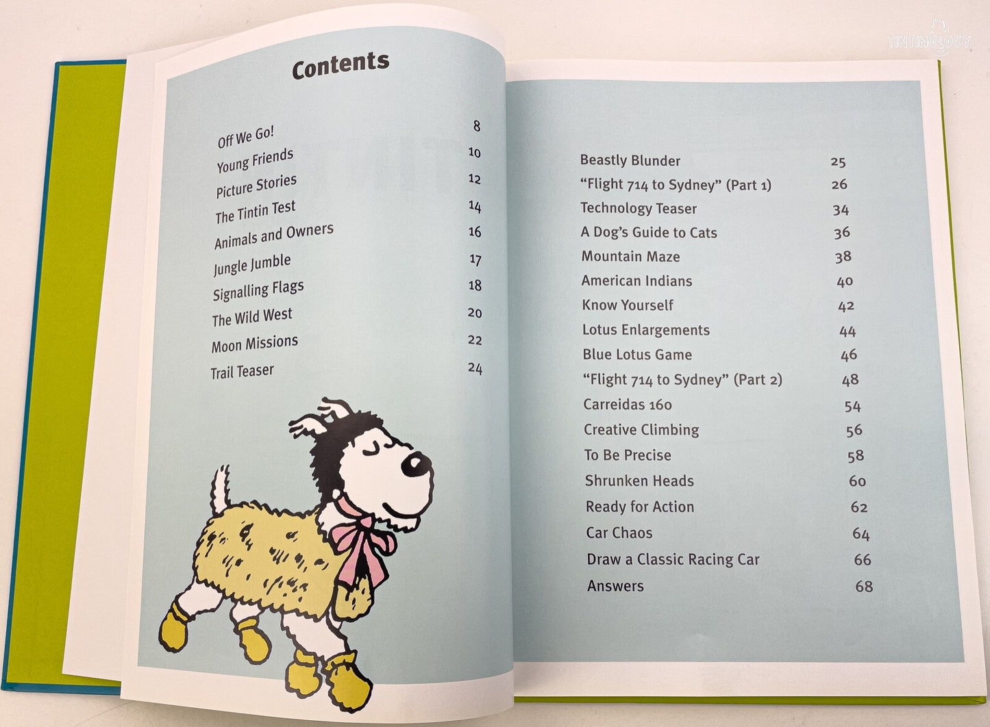 Tintin & Snowy Action Play Book Volume 3 - Hardback Egmont Edition