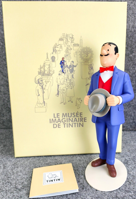 Statuette Moulinsart 46013 Jolyon Wagg Musee Imaginaire 2019 Tintin 25cm Resin