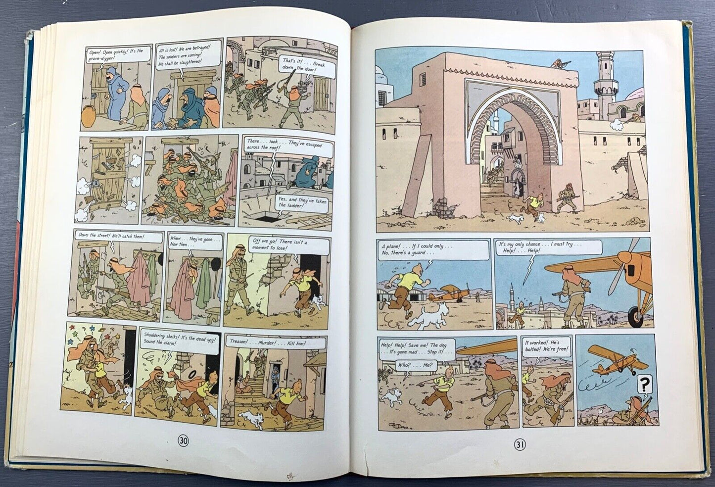 Cigars of the Pharaoh - Egmont 2008 1st UK Colour Facsimile Edition HB book Herge