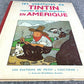 Tintin En Amerique Alternative Cover - Rare B&W Facsimile 1st Edition - 1983 French EO Noire Blanc