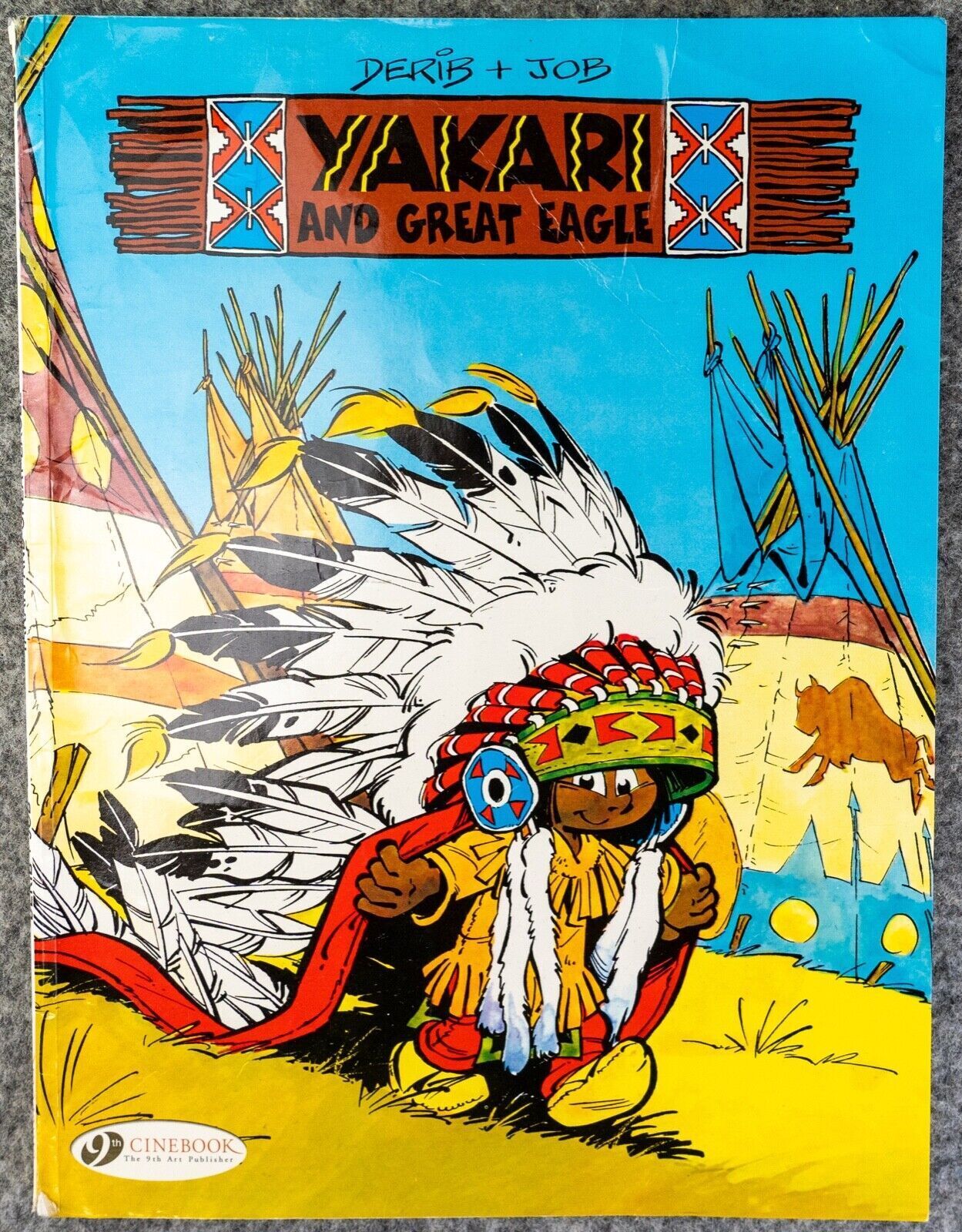 Yakari And Great Eagle Volume 1 Cinebook Paperback Comic Book Derib+job