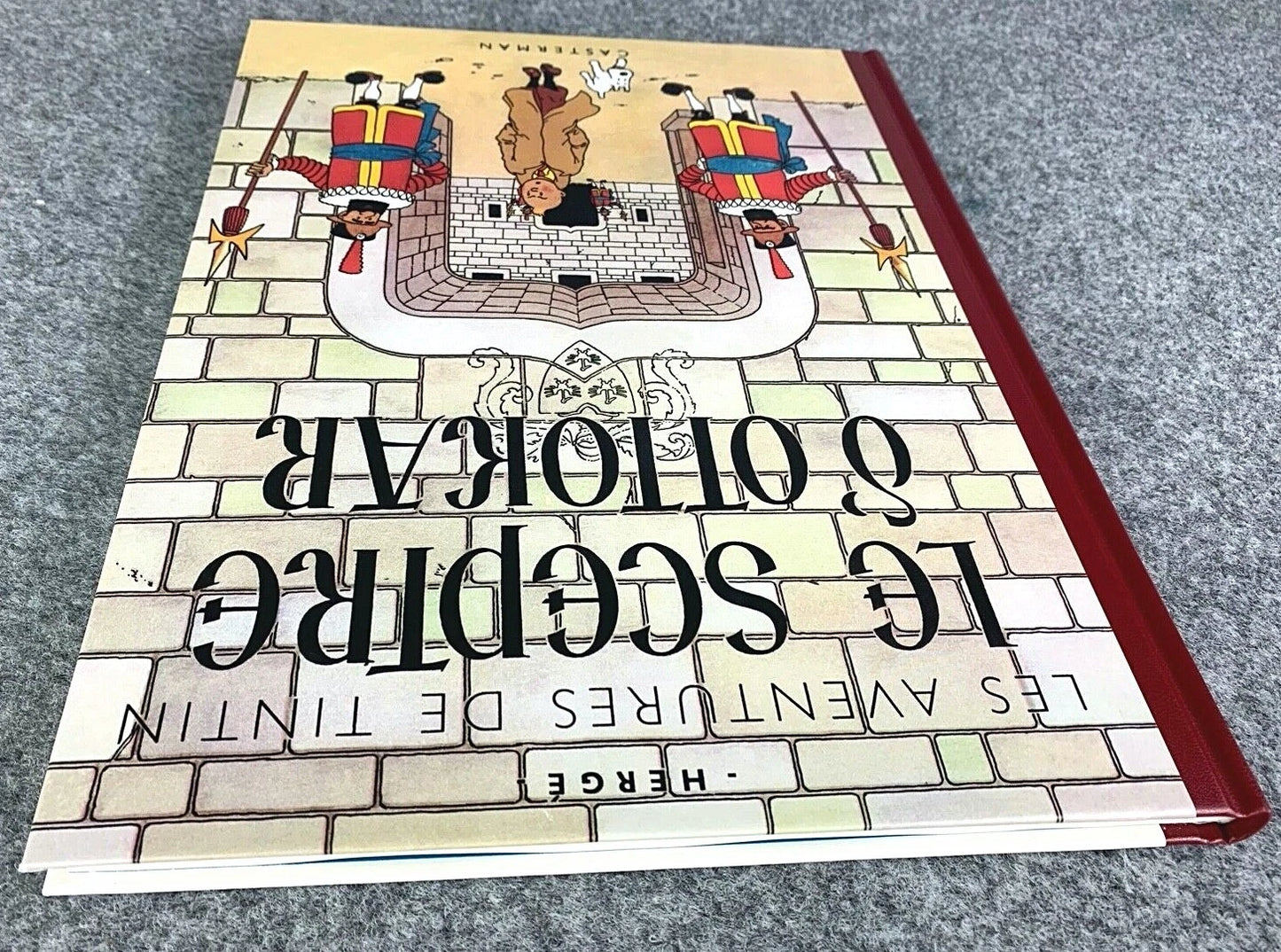 Le Sceptre D' Ottokar 1st Facsimile Casterman 2009 Edition HB Tintin Book Herge EO