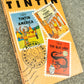 Tintin 3 in 1 Volume 1 - 1990 UK Methuen Hardback 1st Edition Comic Book