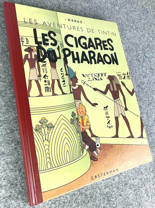 Les Cigares Du Pharaon 1st Facsimile Casterman 2009 Edition HB Tintin Book Herge EO