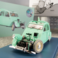 VOITURE TINTIN 1/24 29911 Crashed 2CV Car: Castafiore Emerald Hachette Model #11