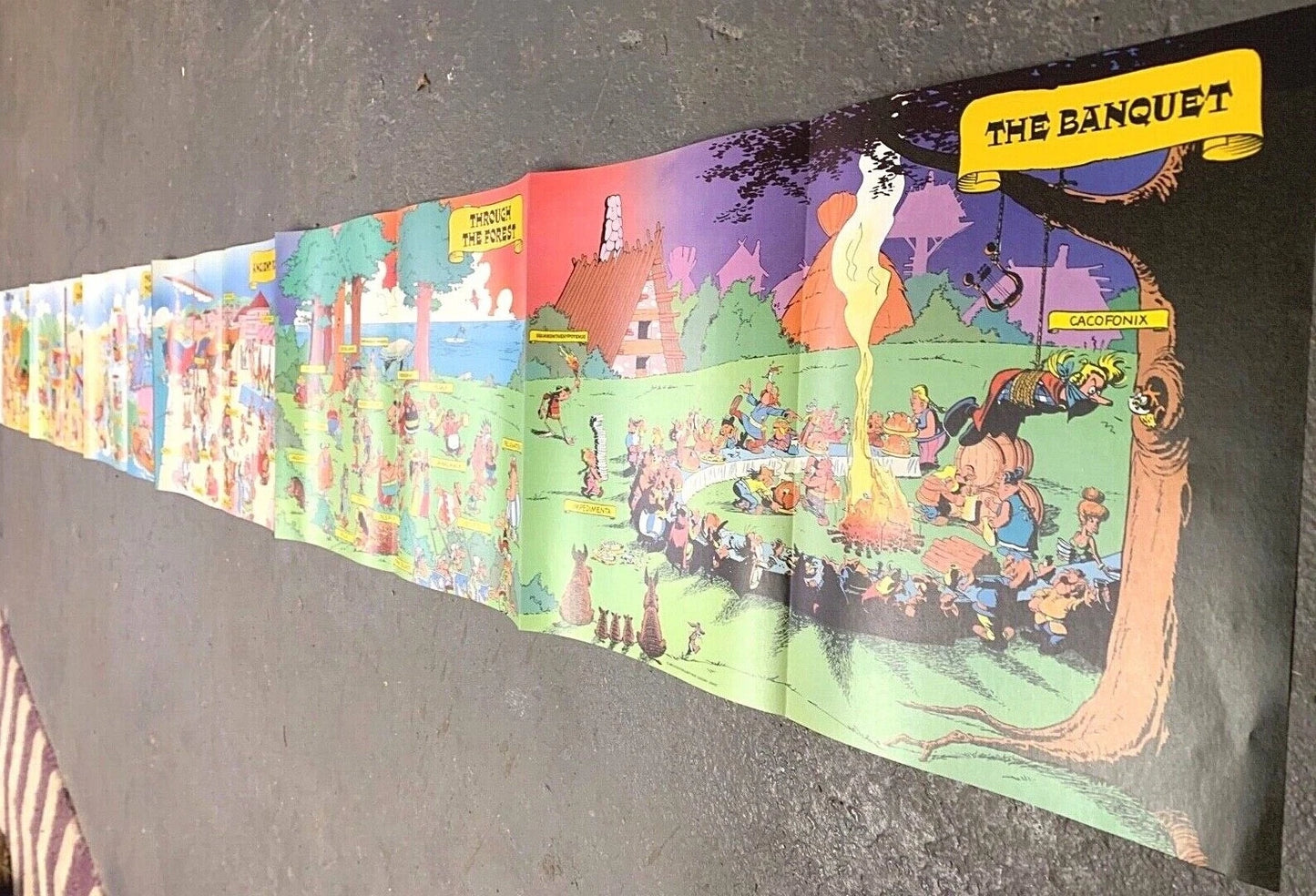 The First Asterix Frieze - Paperback Hodder & Stoughton 1985 UK 1st Edition