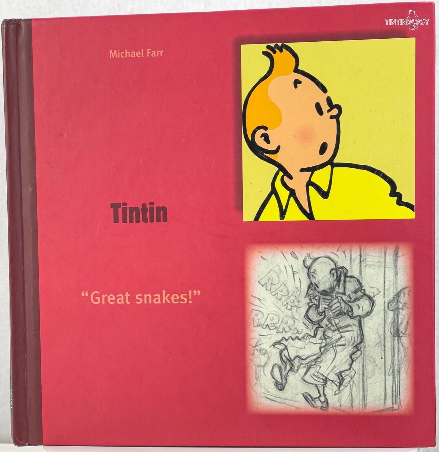 Egmont Tintin Character Book (minor defect) Tintin by Michael Farr 2007 Egmont Hardback 1st Edition