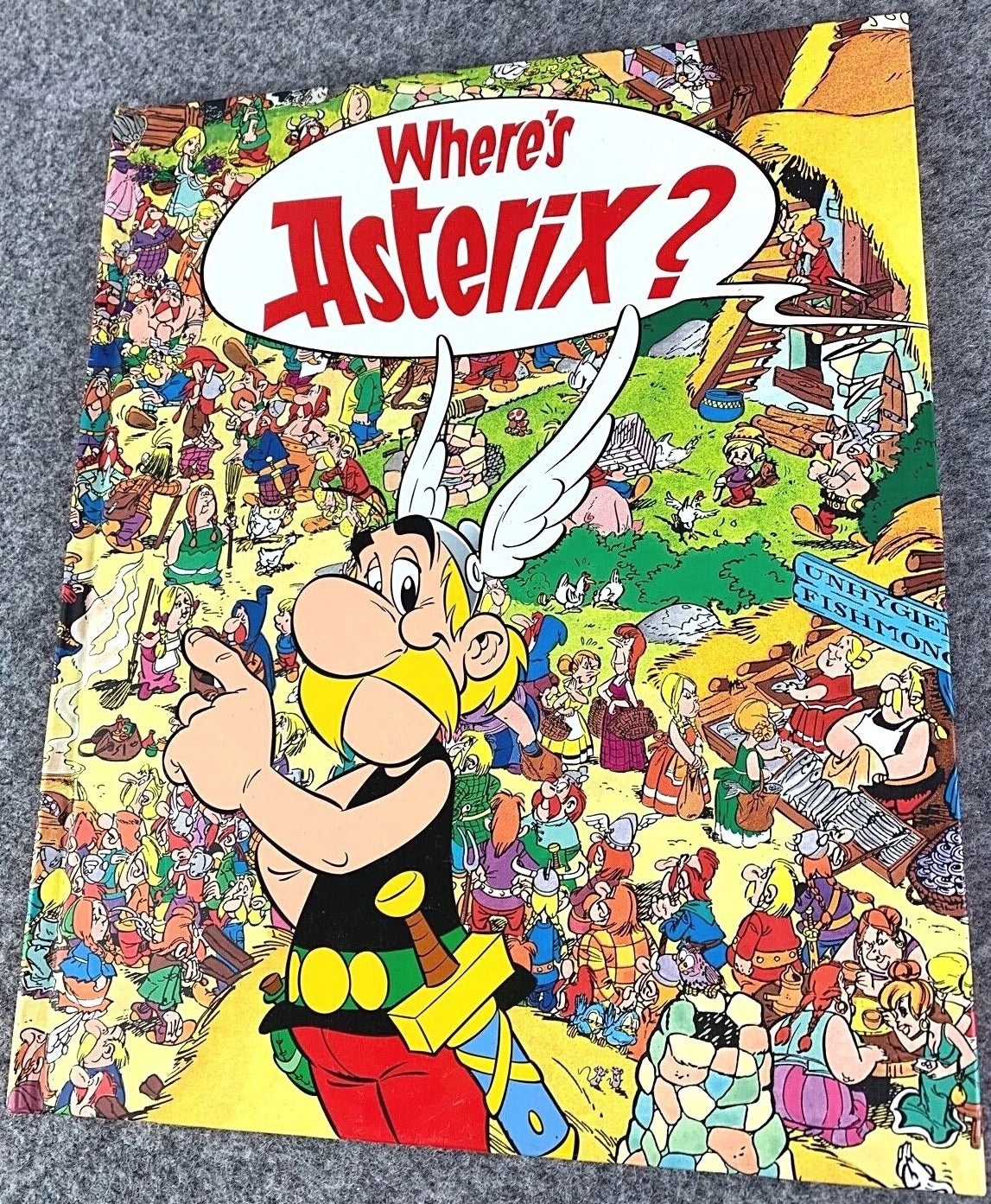 Asterix Game Book: Where's Asterix? Orion Books 2011 UK Hardback Edition