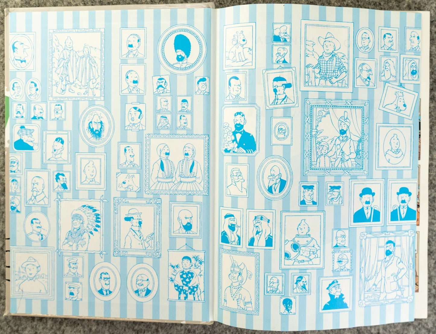 Tintin 3 in 1 Volume 4 - 1991 UK Egmont Hardback 1st Edition Comic Book