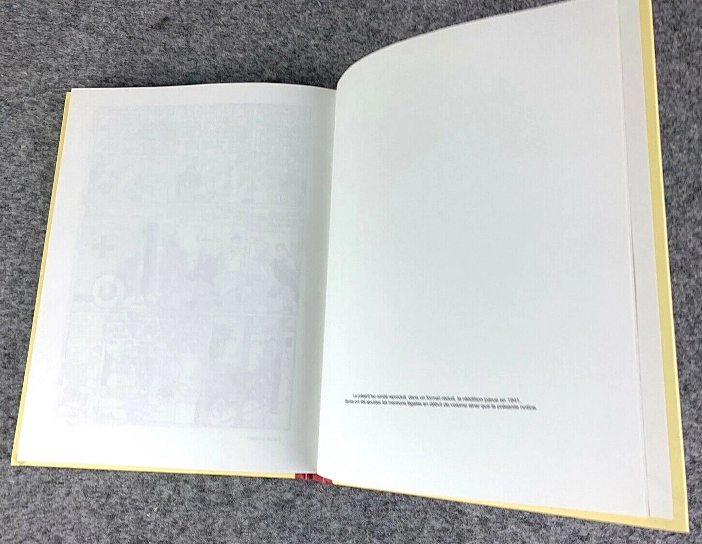 Les Cigares Du Pharaon Rare B&W MINI Facsimile French 1st Edition 1980s HB Tintin Book