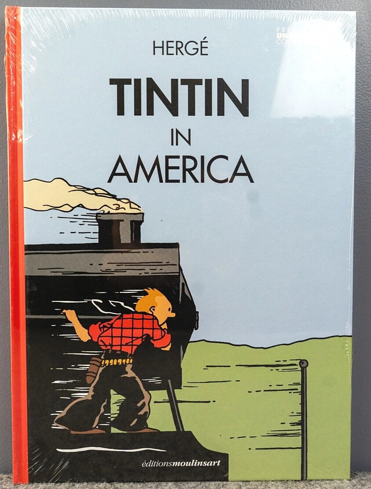 Tintin in America B&W Colorised Version 1 - 2020 HB by Editions Moulinsart