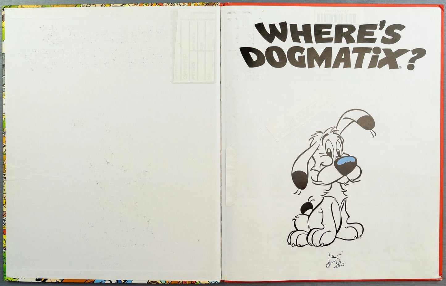 Asterix Game Book: Where's Dogmatix? Orion Books 2012 UK Hardback Edition