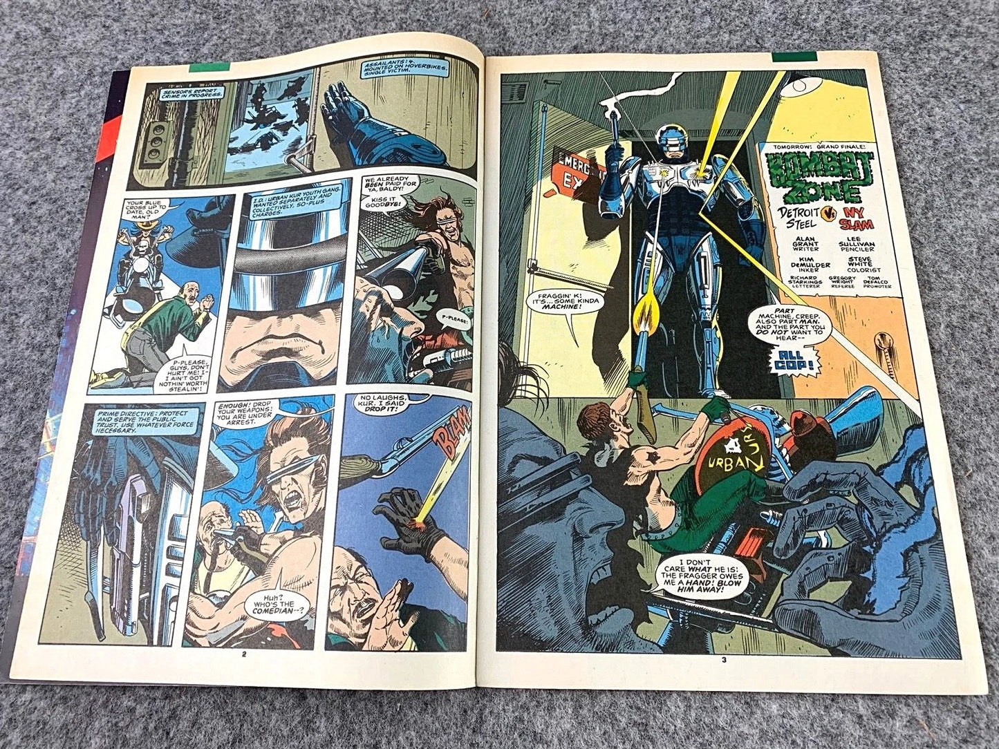 Robocop: The Future of Law Enforcement Issue 1 - Paperback 1990 Marvel Comic
