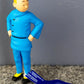 Moulinsart Model Figure Tintin - Blue Lotus Standing 7cm 42453 ML Figurine 2009