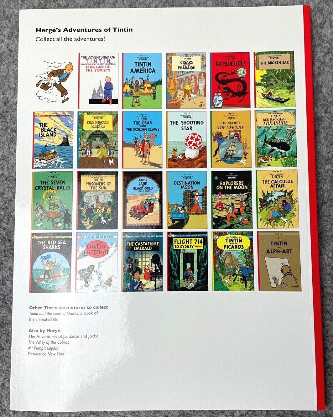 Tintin in America - Farshore 2000s UK Edition Tintin Book Paperback Herge