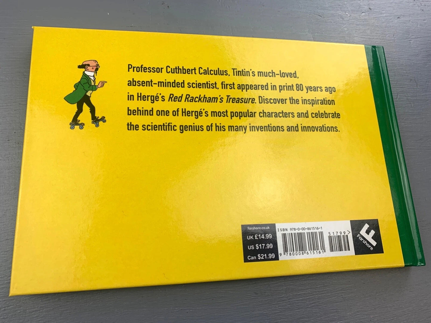 Professor Calculus: Science's Forgotten Genius by Algoud 2023 1st Edition Tintin