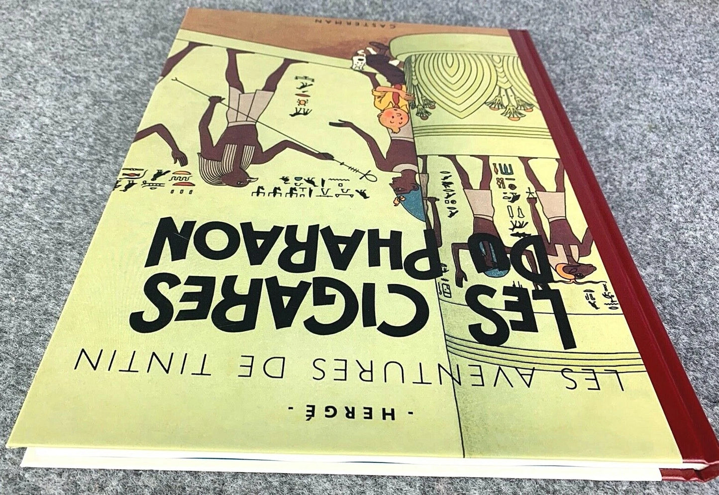 Les Cigares Du Pharaon 1st Facsimile Casterman 2009 Edition HB Tintin Book Herge EO