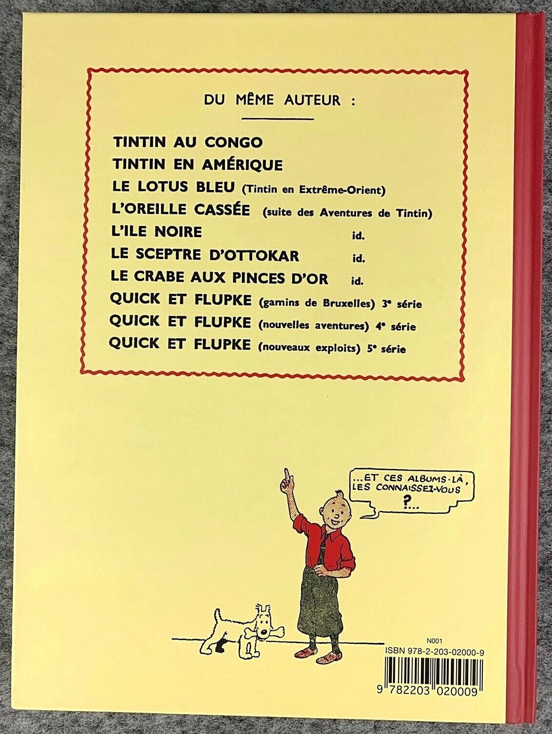 Les Cigares Du Pharaon Rare B&W MINI Facsimile French 1st Edition 1980s HB Tintin Book