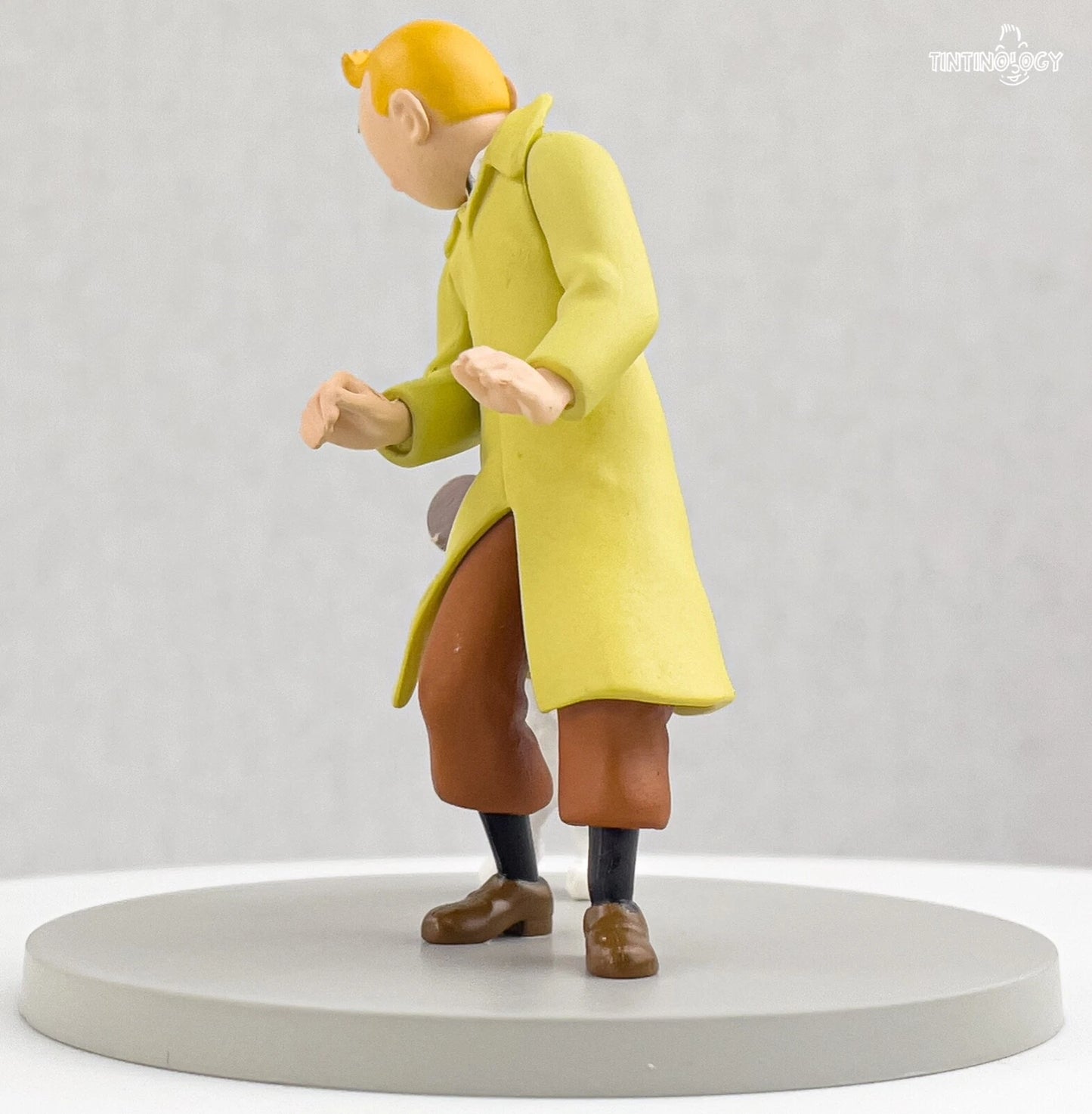 Snowy Finds Crab Tin - Tintin Coffret/Box Scene Moulinsart Figurine 9cm Model