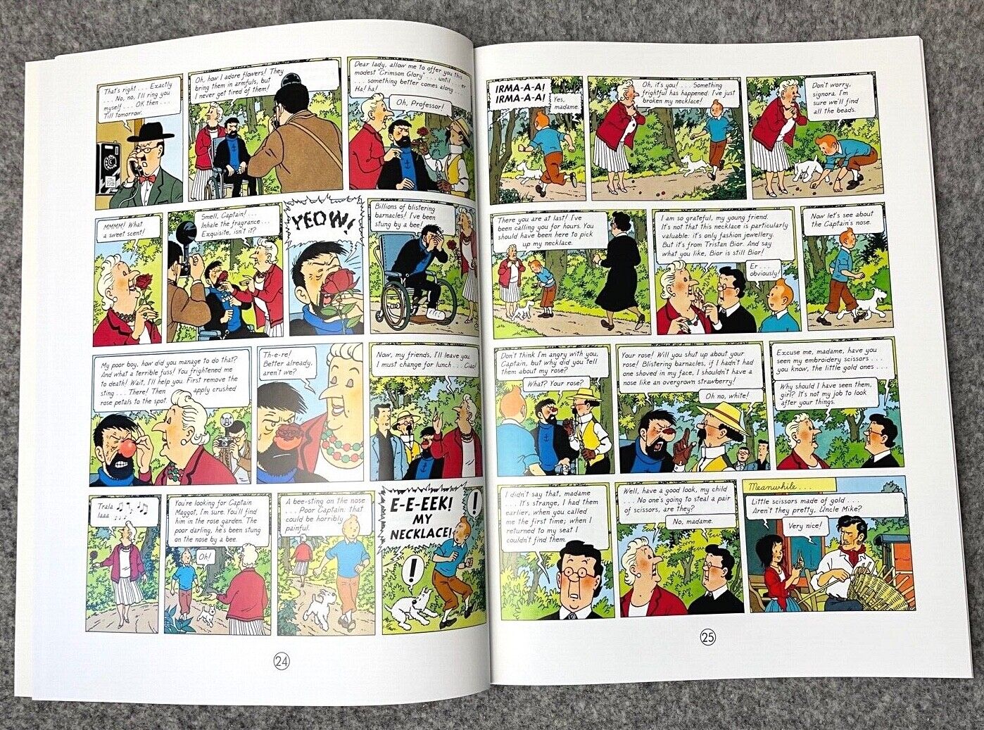 Castariore Emerald - Tintin Farshore 2000s UK Edition Book Paperback Herge