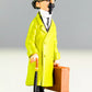 Moulinsart Model Figure Tintin -  Calculus and Briefcase 7cm 42446 ML Figurine 2009