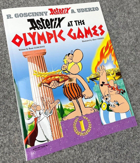 Asterix & Olympic Games - 2000s Orion/Sphere UK Edition Paperback Book EO Uderzo
