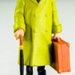 Moulinsart Model Figure Tintin -  Calculus and Briefcase 7cm 42446 ML Figurine 2009