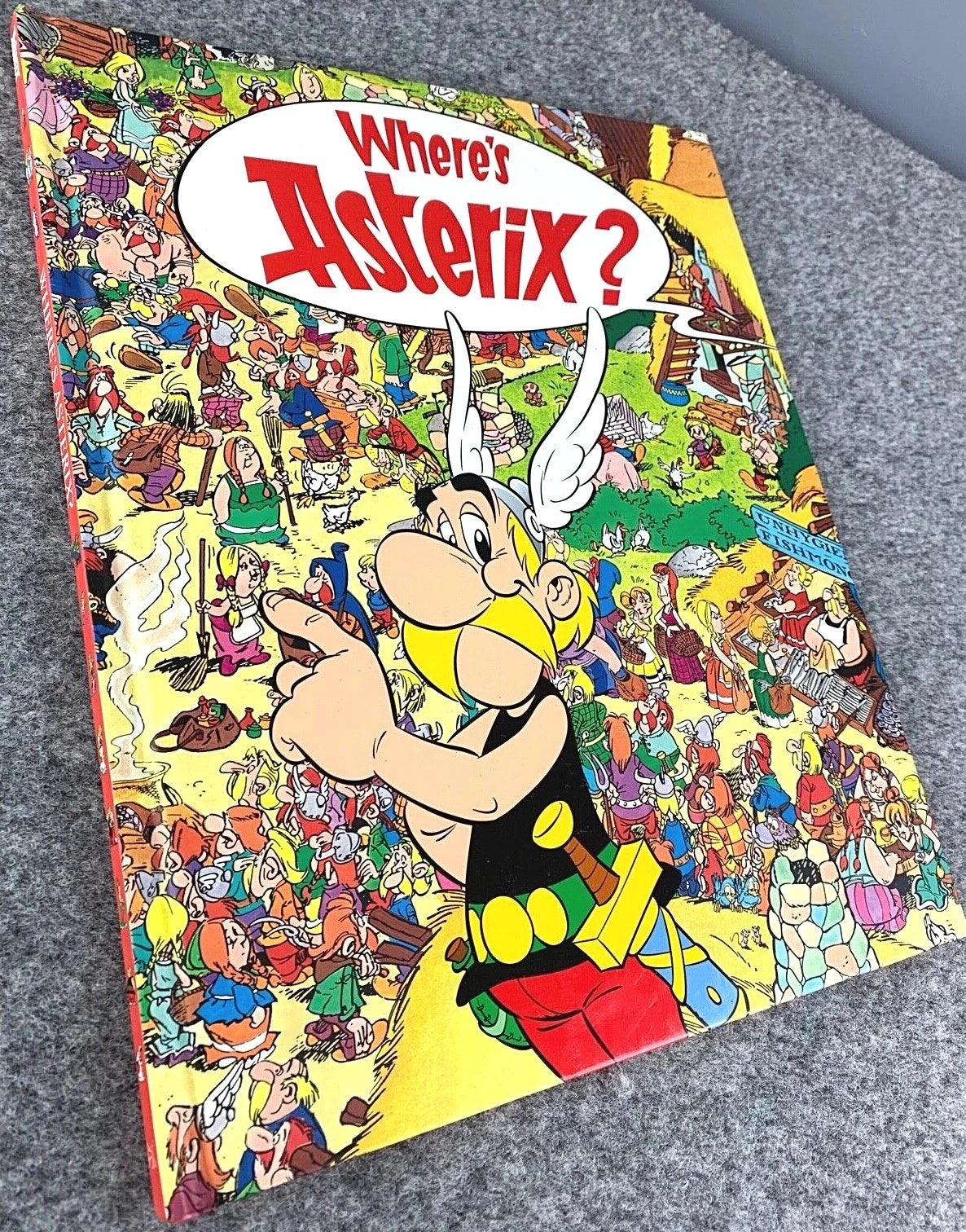 Asterix Game Book: Where's Asterix? Orion Books 2011 UK Hardback Edition